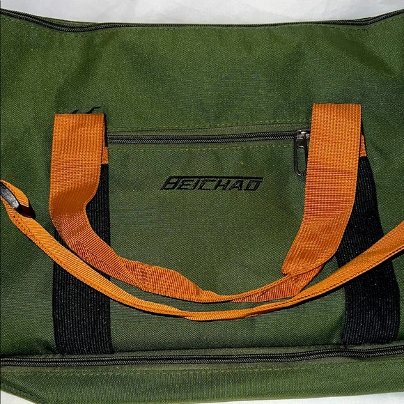 Beichad Green and Tan Duffel Bag for Men - Picture 1 of 10